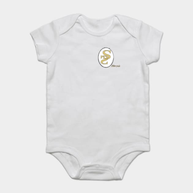 SS logo Baby Bodysuit by SilverX